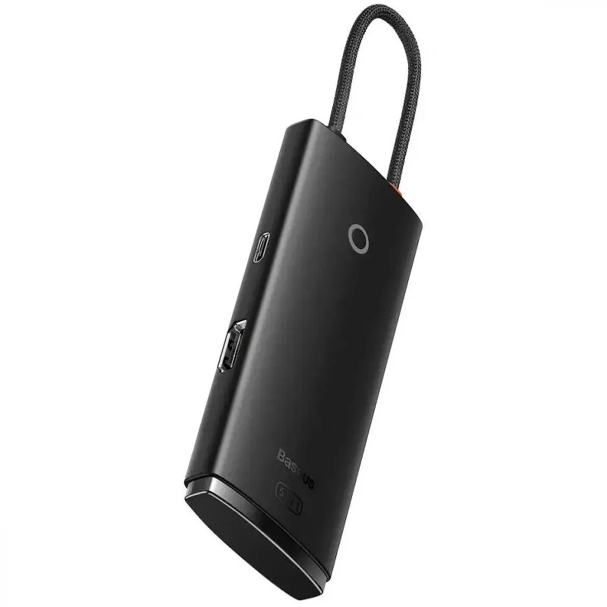 Переходник HUB Baseus Lite Series 5in1 (Type-C to HDMI + 3xUSB 3.0 + PD) (WKQX04) Черный