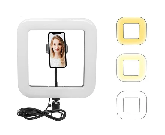 Кольцевая лампа D35 35см с держателем, без подставки Черный