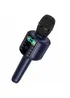 Караоке Микрофон-колонка Hoco L24 Shine Blue