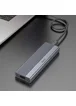 Внешний карман для M.2 SSD Hoco HB47 Enclosure (USB3.1/6Gbps) Metal gray
