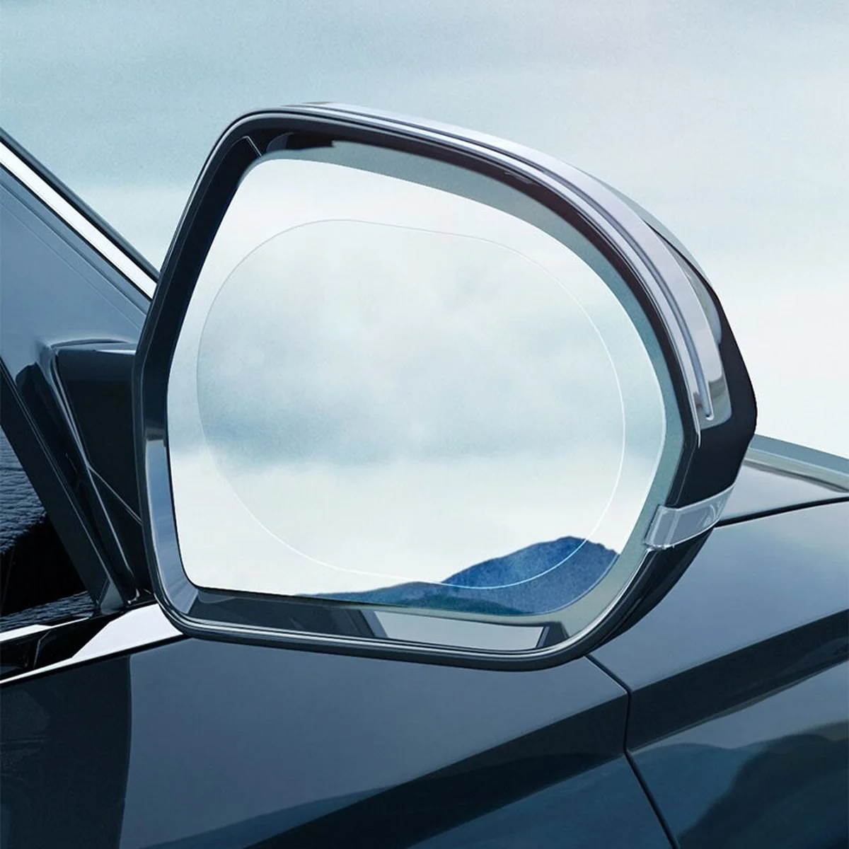 Пленка антидождь на стекло Baseus Rainproof Film 150*100 (2 шт/овал)  Прозрачный