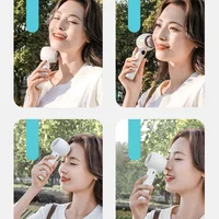 Портативный вентилятор YL007 with Display с подставкой для телефона 2000mAh White