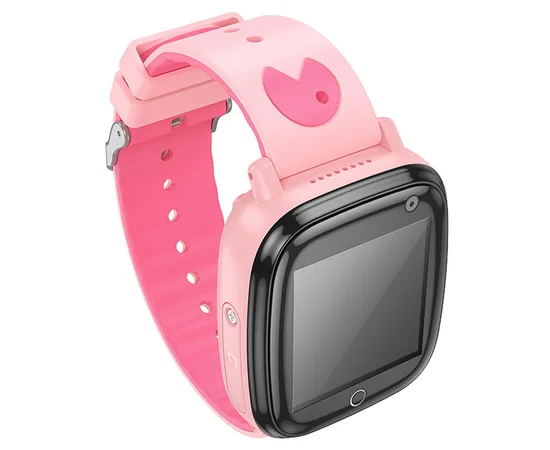 Детские cмарт-часы Hoco Y100 with call function Pink