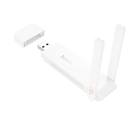 Портативный модем WiFi роутер Hoco HI40 150Mbps (Micro SIM) White