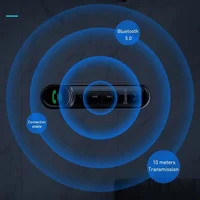 Адаптер Baseus AUX Qiyin Car Bluetooth Receiver (WXQY) Чорний
