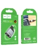 Переходник Hoco UA35 Type-C to RJ45 Metal grey