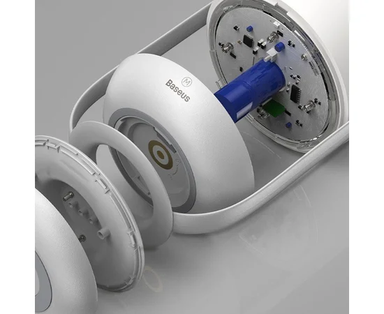 Ночник Baseus Moon-White Dimming Белый