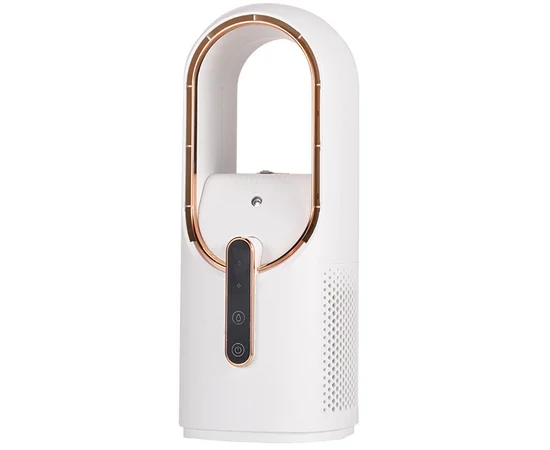 Настільний вентилятор F6 2in1 з зволожувачем повітря 2200mAh White