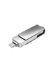 Флеш-драйв T&G 004 Metal series USB 3.0 - Lightning, 16GB Серебряный