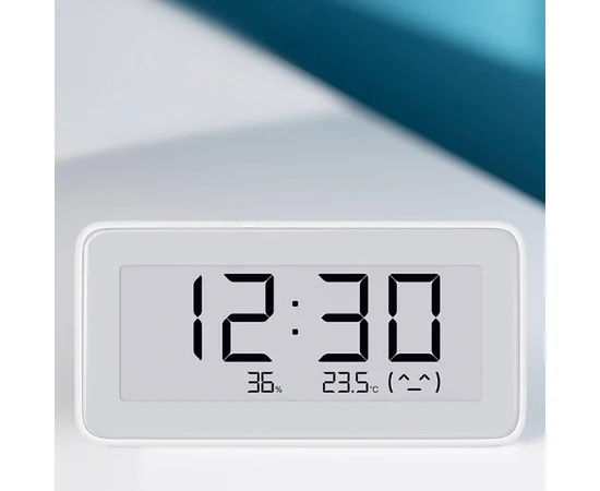 Часы Xiaomi MiJia с датчиком температуры и влажности (LYWSD02MMC) Белый