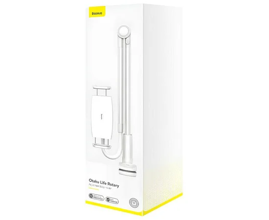 Регулируемый держатель для телефона/планшета Baseus Otaku Life Rotary Adjustment Lazy Pro (LUZQ) Silver