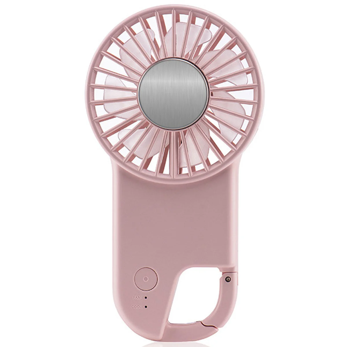 Портативный вентилятор SQT-BF2 с карабином 1800mAh Pink
