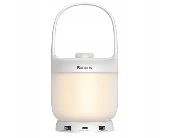 Ночник Baseus Moon-White Knob Stepless Dimming Белый