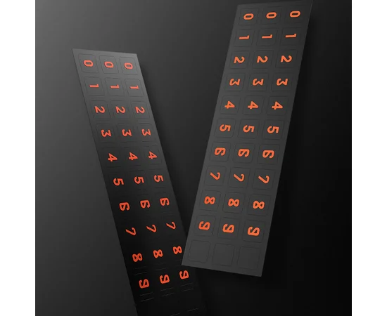 Usams US-ZJ033 Car Kit Parking Number Card Серебряный