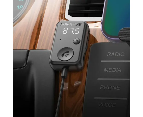 Bluetooth аудио ресивер Borofone BC49 June (USB-A) Black