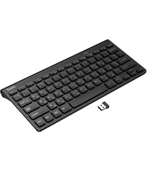 Клавіатура бездротова Hoco GM70 Dragon mini 2.4G (Ukrainian Version) Black