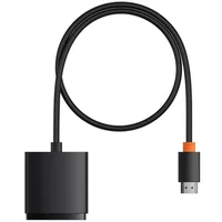 Переходник HUB Baseus AirJoy Series 2in1 HDMI to HDMI/HDMI (B01331105) Cluster Black