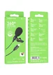 Мікрофон петличний Borofone BFK11 Elegant lavalier Lightning (2m) Black
