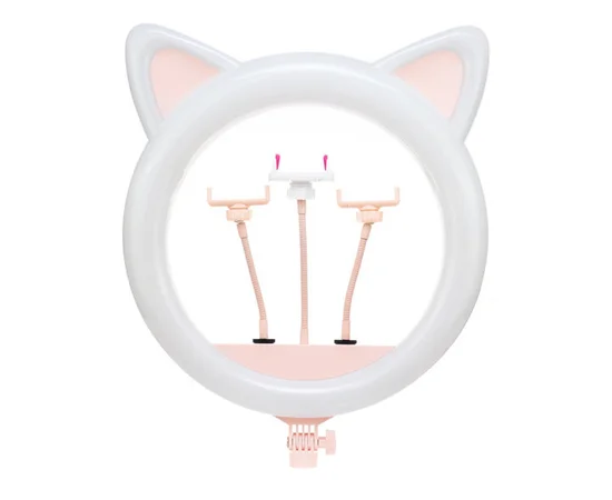 Кольцевая лампа Cat, RK-45, 50см Розовый
