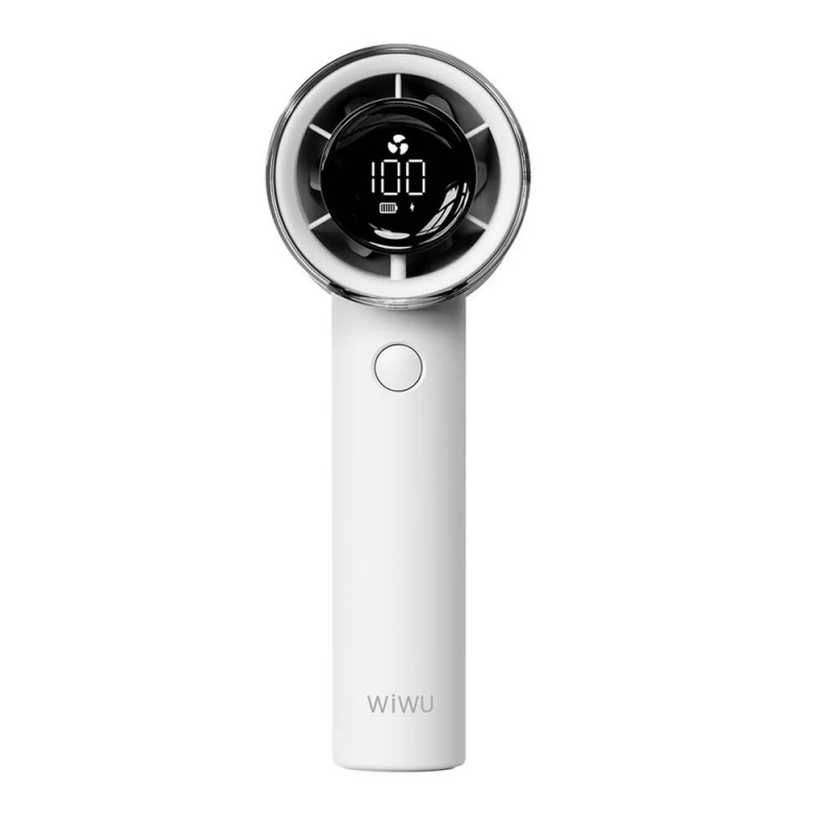 Портативний вентилятор з дисплеєм WIWU WI-FS010 White