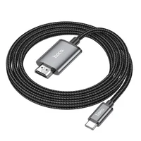 Переходник Hoco UA27 HD Type-C to HDMI (2m) Metal gray