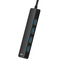 Переходник HUB Baseus UltraJoy Series 4-Port (USB-A to 4xUSB3.0+Type-C) (0.5m) (B0005280B811-04) Space Grey