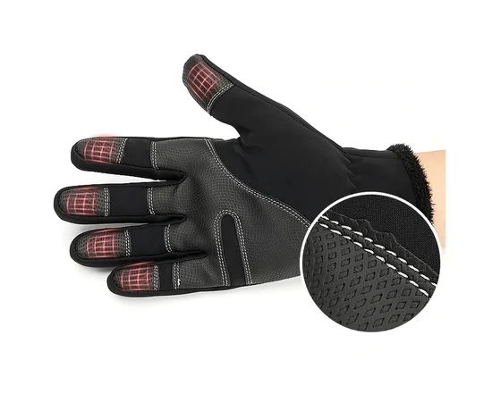 Перчатки сенсорные Golove joy водоотталкивающие Черный