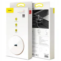 Переходник HUB Baseus Round Box Type-C to USB 3.0 + 3USB 2.0 (CAHUB-G) Белый