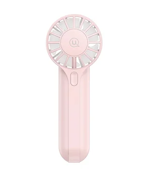 Портативный вентилятор Usams ZB288 Handheld mini fan 1200 mAh Pink Портативный вентилятор Usams ZB288 Handheld mini fan 1200 mAh Pink
