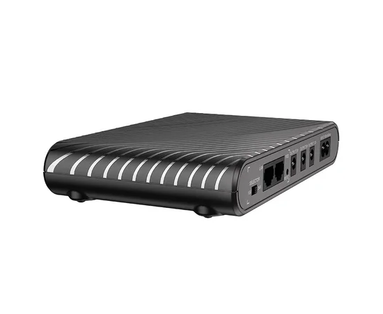Источник бесперебойного питания Hoco DB63 Portable DC UPS для роутеров 5V/9V/12V 10000 mAh Black
