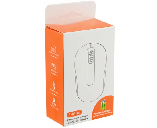 Мышь беспроводная MOUSE M185 Черный