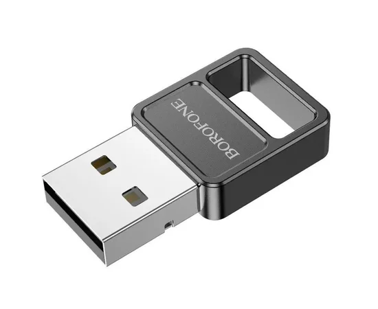 Bluetooth адаптер Borofone DH8 USB Black