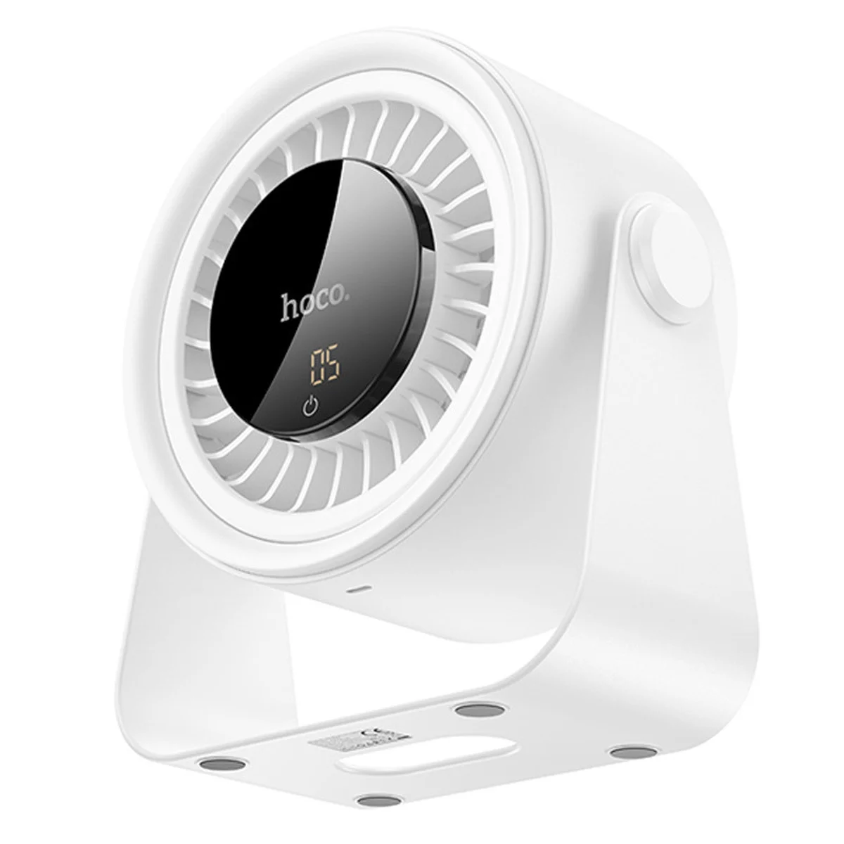 Настольный вентилятор Hoco HX66 desktop circulating fan 3000 mAh White