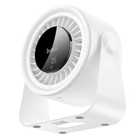 Настольный вентилятор Hoco HX66 desktop circulating fan 3000 mAh White