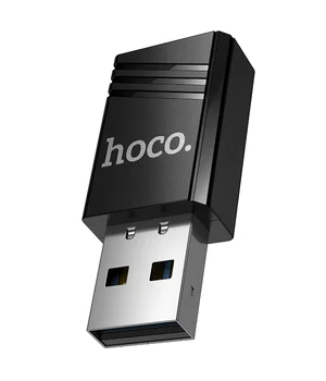 WiFi адаптер Hoco HI38 WiFi4 USB Internal Antenna 150Mbps Black