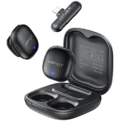 Петличный беспроводной микрофон Acefast R1 Type-C Black