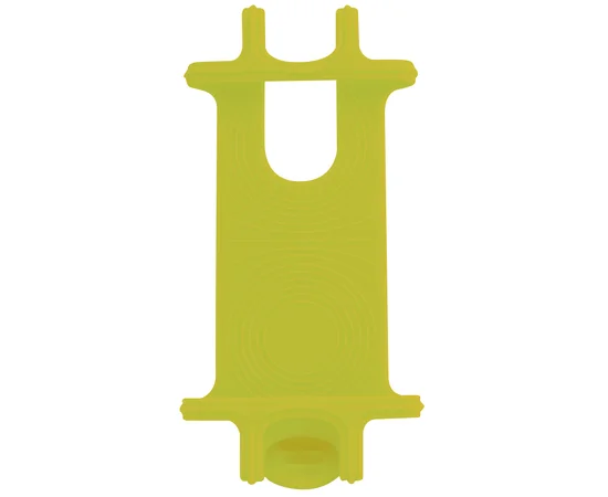 Велодержатель силиконовый для смартфонов от 4,3 до 6,3 дюйма Желтый