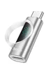 Переходник Hoco UA32A Type-C male to Lightning female display adapter Silver