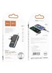 Переходник Hoco UA17 2in1 Lightning Male/Type-C Male to USB female Black