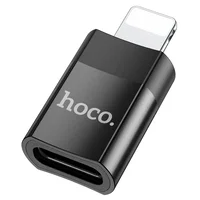 Перехідник Hoco UA17 Lightning Male to Type-C Female Чорний