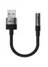 Переходник Acefast J13 USB male to AUX 3.5mm female Black