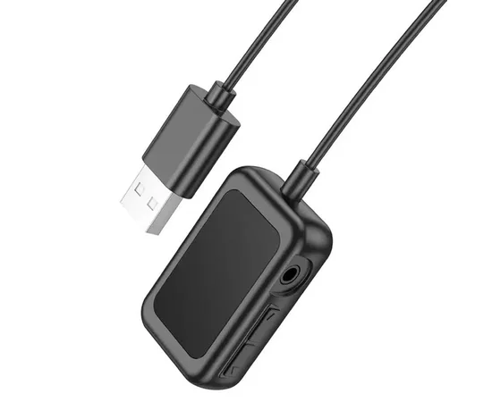 Bluetooth аудио ресивер Borofone BC49 June (USB-A) Black