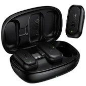 Петличний бездротовий мікрофон Hoco L26 Dual-mic Smart AI (Type-C) Black