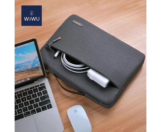 Сумка для ноутбука WIWU Pilot Sleeve 14" Серый