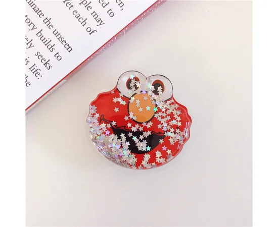 Держатель для телефона круглый (liquid shine) Элмо Сезам