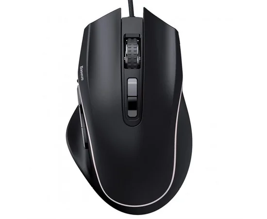 Мышь Baseus GAMO 9 Programmable Buttons, проводная Черный