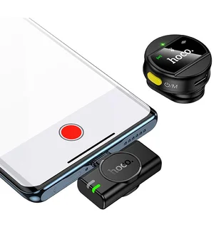 Петличный беспроводной микрофон Hoco L21 Charm Type-C Black Петличный беспроводной микрофон Hoco L21 Charm Type-C Black