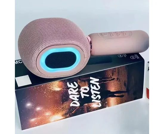Караоке Микрофон-колонка KMC500 Pink