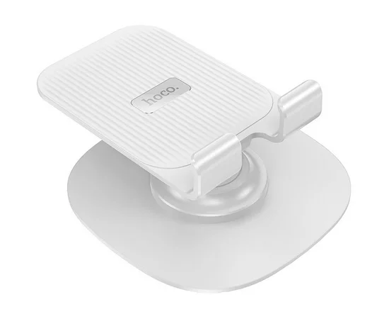 Подставка для телефона Hoco HD6 Winner dual-axis rotating White