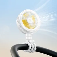 Портативный вентилятор Usams ZB289 Baby Stroller fan 2000mAh White